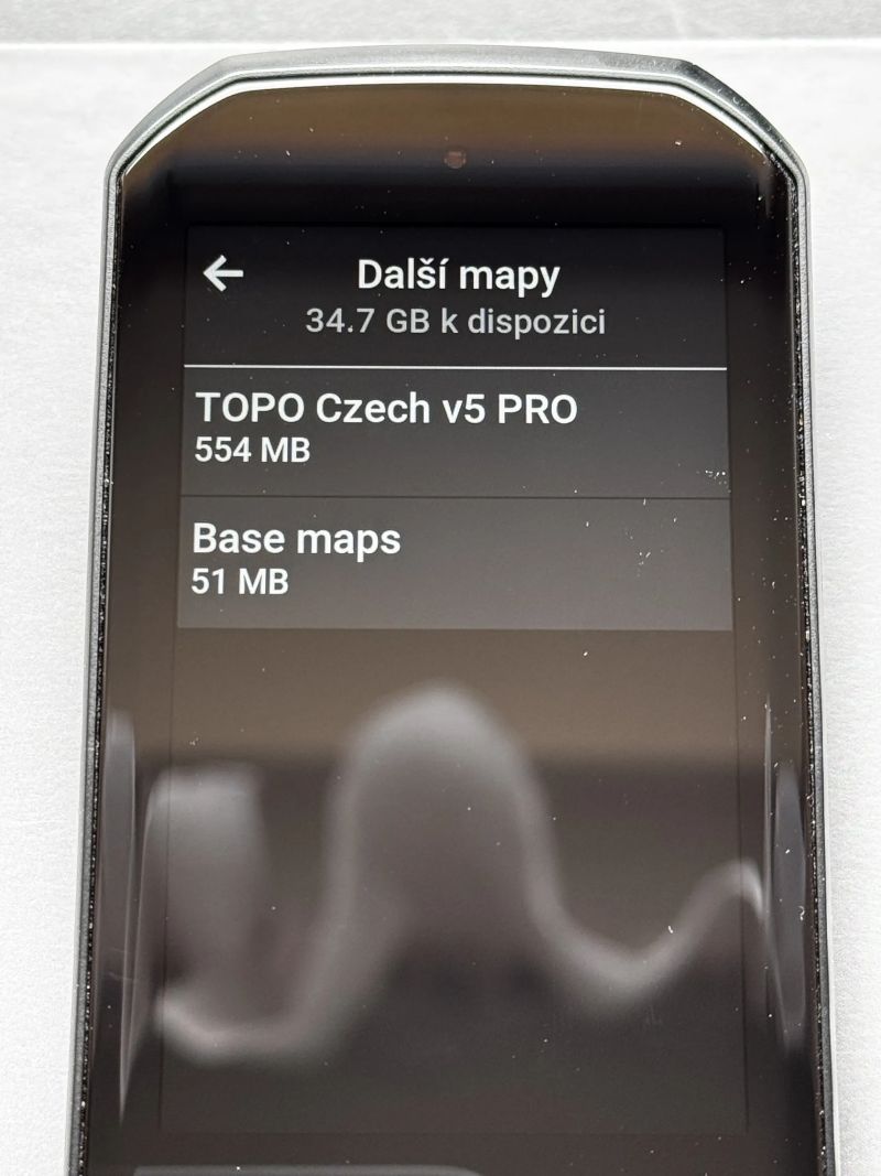 Garmin Edge 1050 + Topo Czech V5 Pro