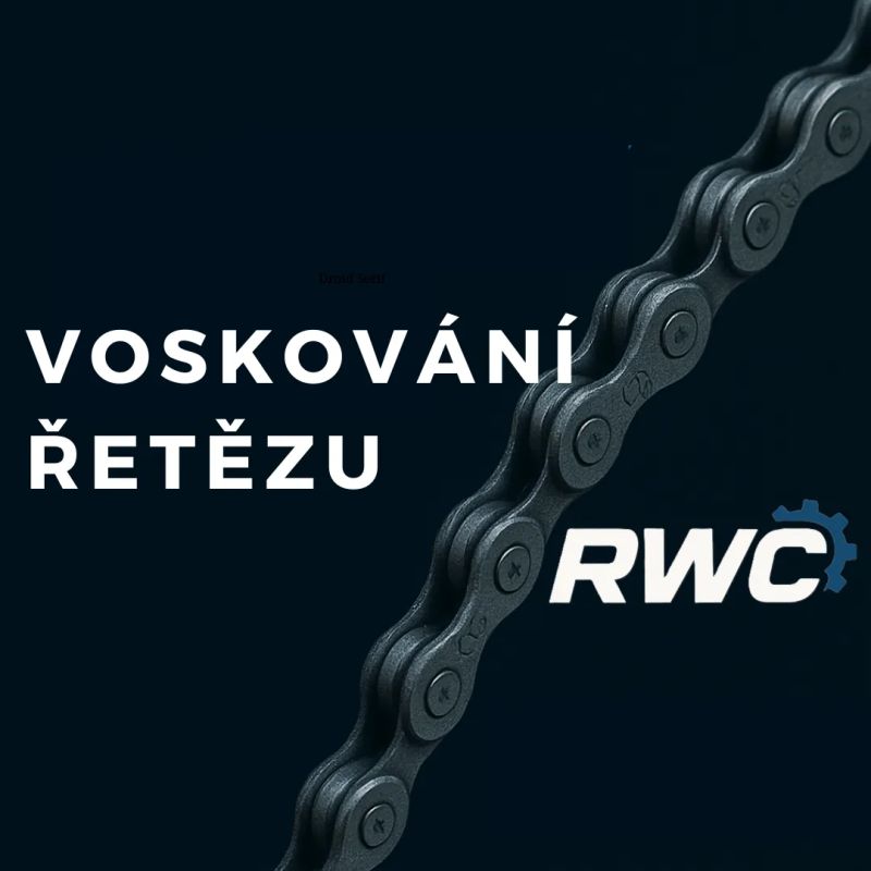Voskování řetězu – Účinnější, čistější, a delší výdrž řetězu