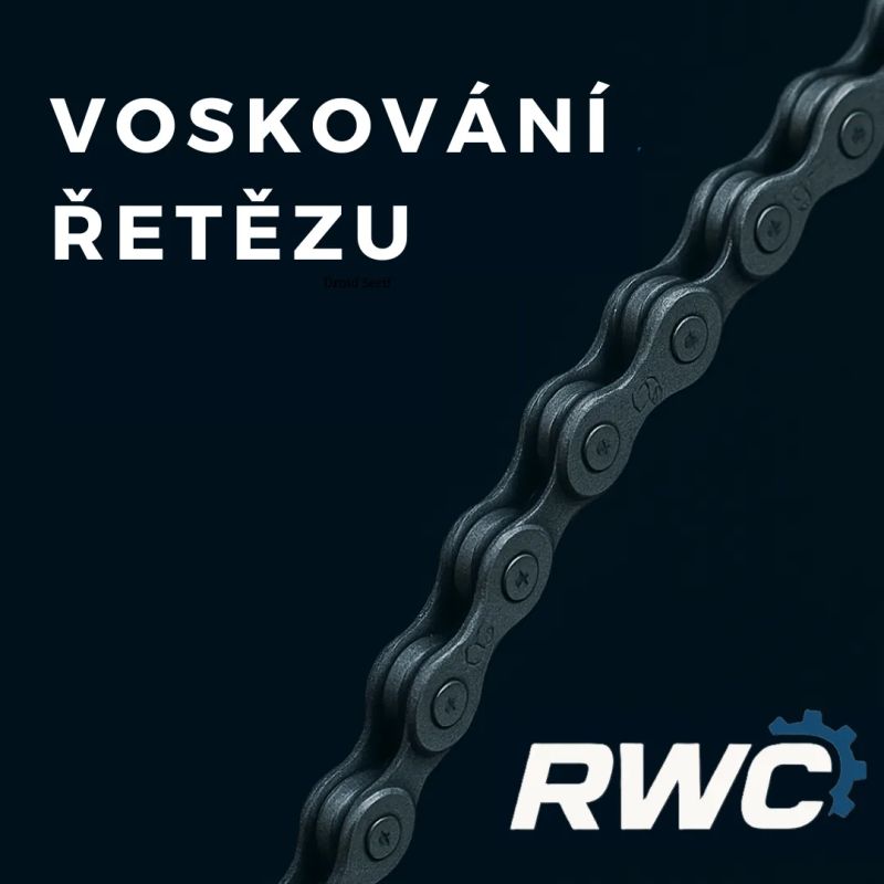 Voskování řetězu – Účinnější, čistější, a delší výdrž řetězu