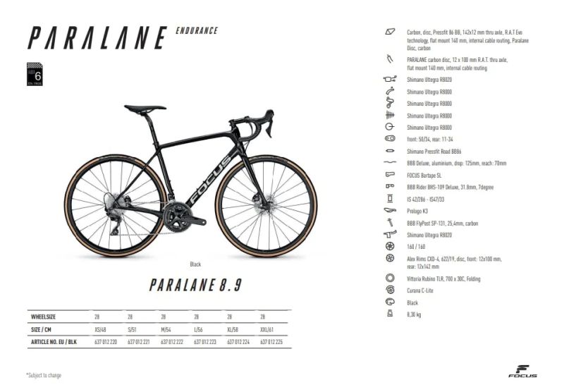 Focus Paralane 8.9