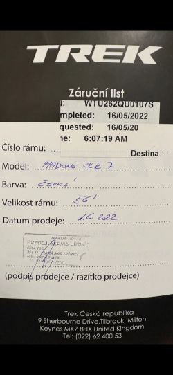 Trek Madone SLR 7 Gen 6