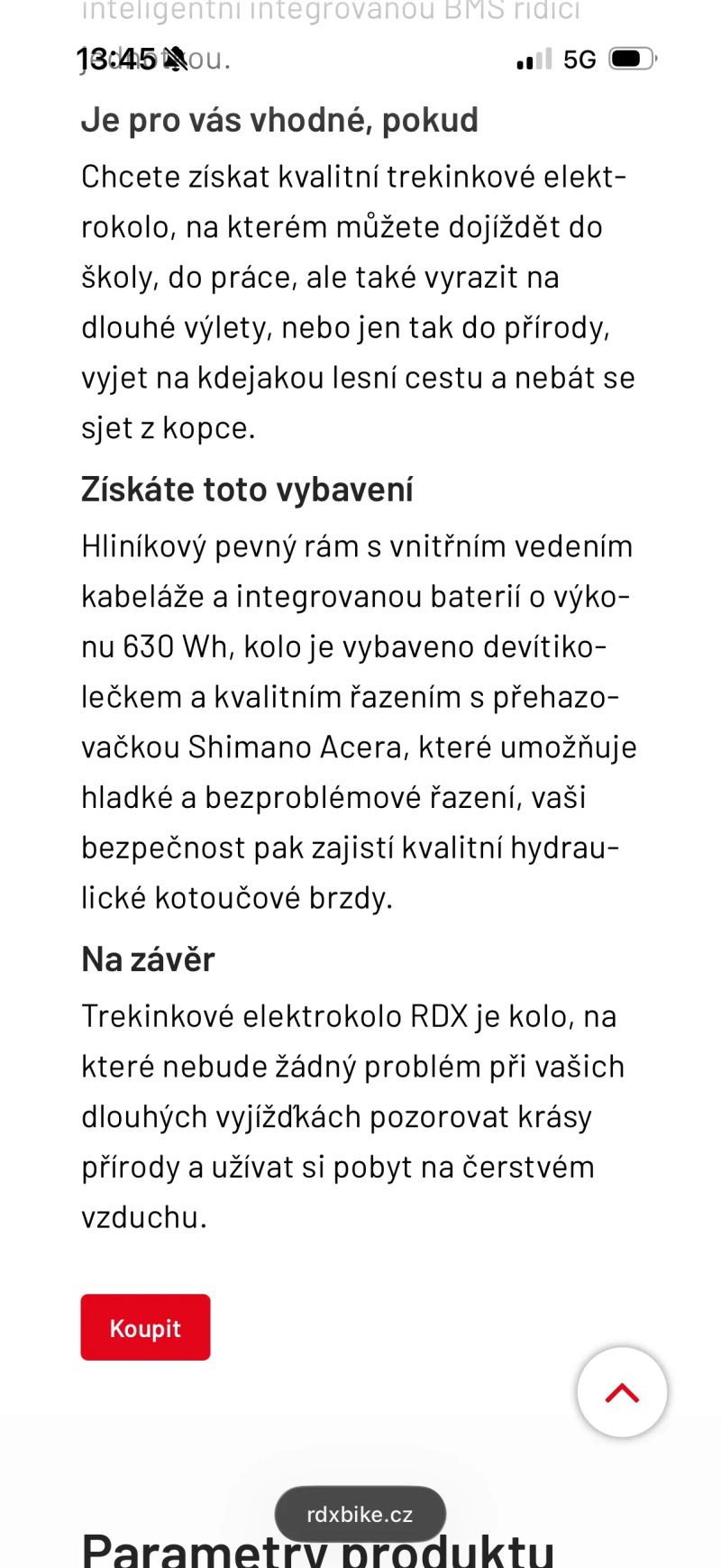 RDX E-trek