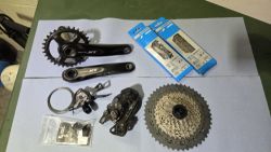 Sada Shimano XT M8000 1x11, 32z x 11-46z