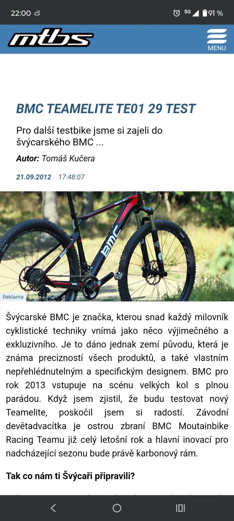 BMC Teamelite te 01