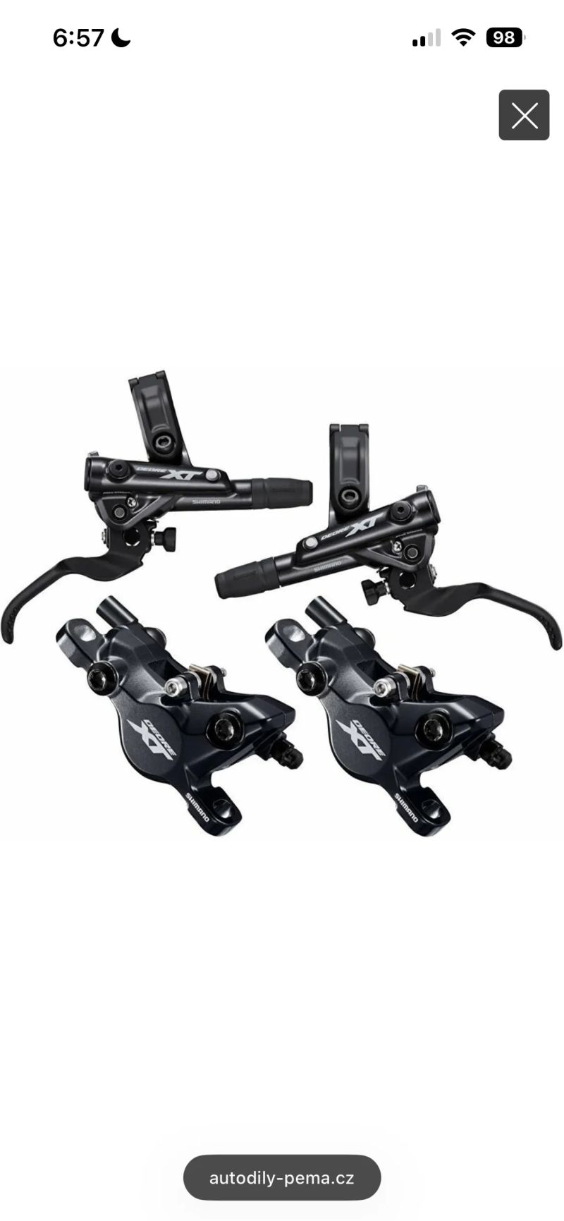 Prodám Shimano Xt brzdy