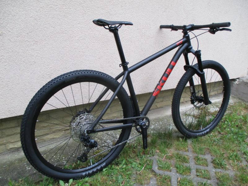 Nové lehké 29" kolo RB CR 19", vidlice Manitou Machete air, Shimano SLX 1x12, BOOST pevné osy