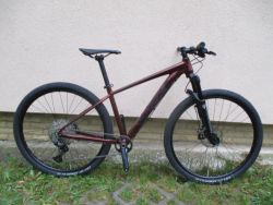 Nové 29" kolo na rámu MRX Sport 17", vzduch. vidlice Manitou Markhor, Shimano Deore 1x12, pevná osa
