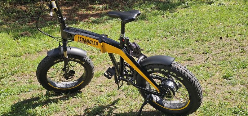 Skládací elektrokolo ducati scrambler 