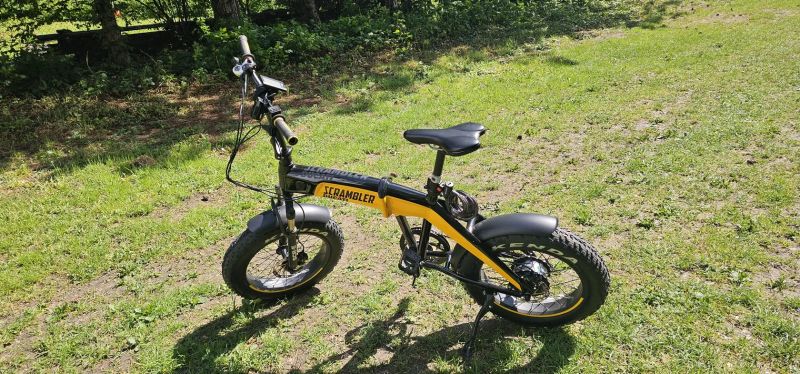 Skládací elektrokolo ducati scrambler 