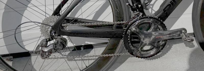 Sada Campagnolo Super Record 2x12, mechanická ráfková