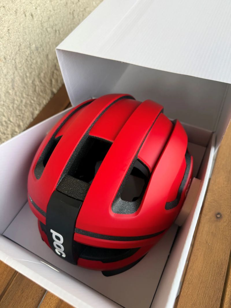 POC Omne Air MIPS - Prismane Red Matt (vel. 56-61)