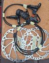 Prodám sadu brzd Shimano MT501/BR MT520