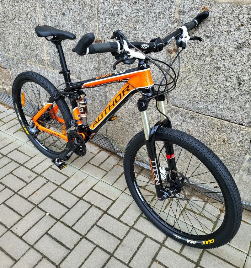 AUTHOR ERA 1.0 CELOODPRUŽENÉ SRAM X7/RST TITAN RLO/SR EPICON LO/vel. M 17"