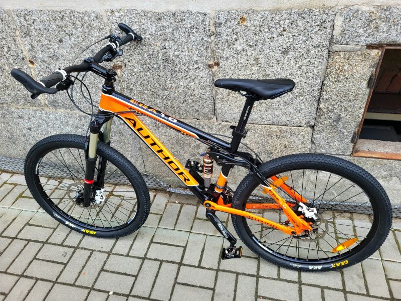 AUTHOR ERA 1.0 CELOODPRUŽENÉ SRAM X7/RST TITAN RLO/SR EPICON LO/vel. M 17"