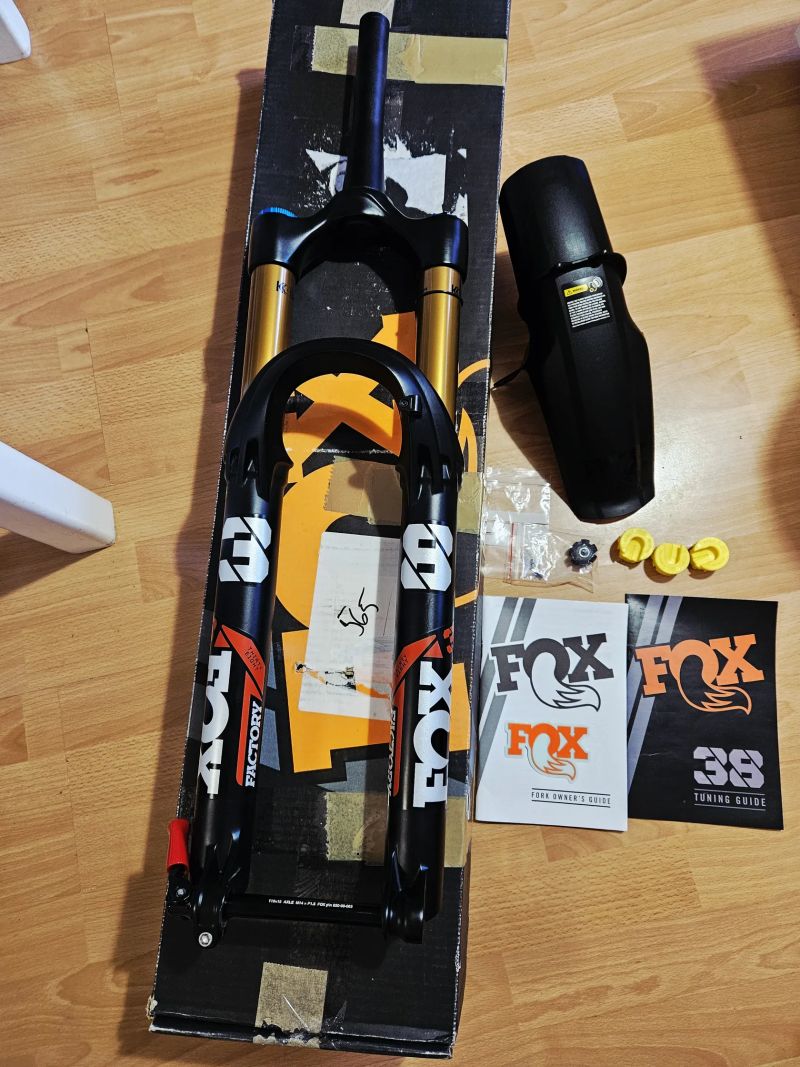 FOX Float 38 Factory Fit Grip2 VVC Evol Kashima 160mm 29"