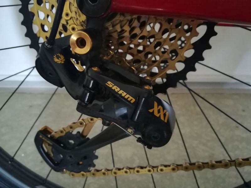 Přehazovačka + řadicí páčka Sram XX1 Eagle Gold 1x12