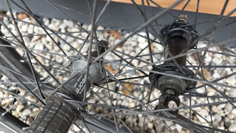 Deore 26 rafkova zapletena kola