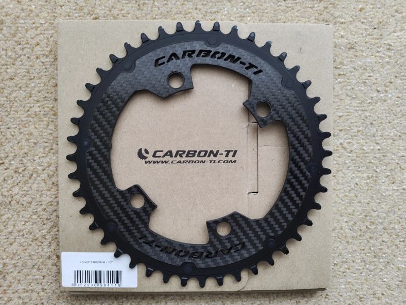 Převodník Carbon-Ti x-singlecarbon 107 44z