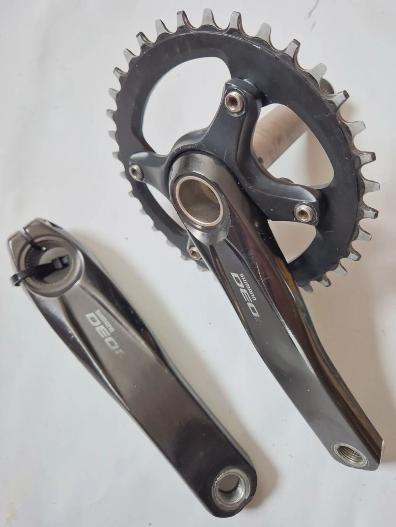 Dětské kliky Shimano Deore FC-M6000, 160mm