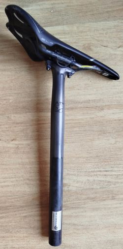 Prémiová sedlovka Bike Ahead + sedlo Selle Italia carbon