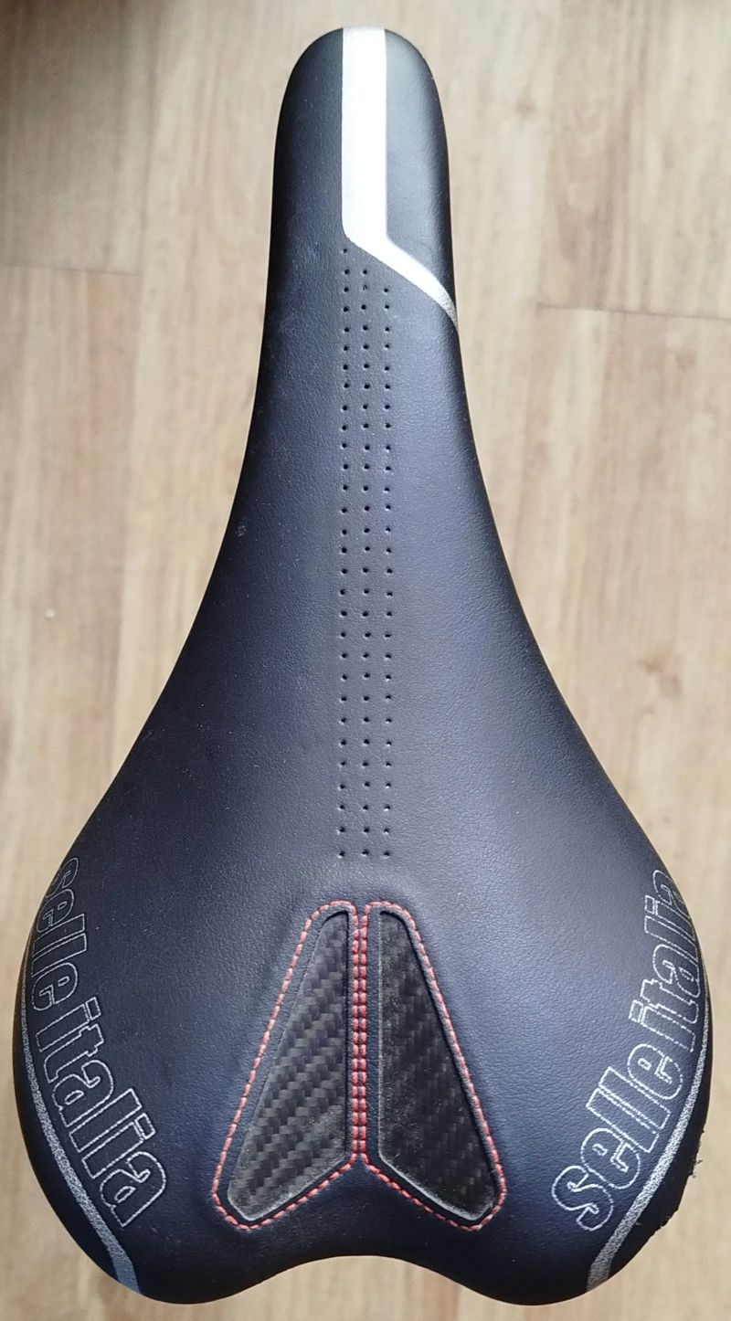 Prémiová sedlovka Bike Ahead + sedlo Selle Italia carbon