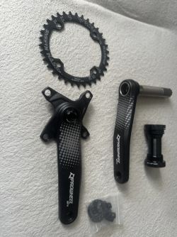 Nové kliky Prowheel MPV (170 mm) + BSA střed + převodník