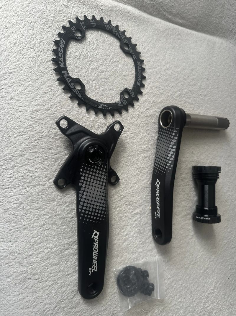 Nové kliky Prowheel MPV (170 mm) + BSA střed + převodník