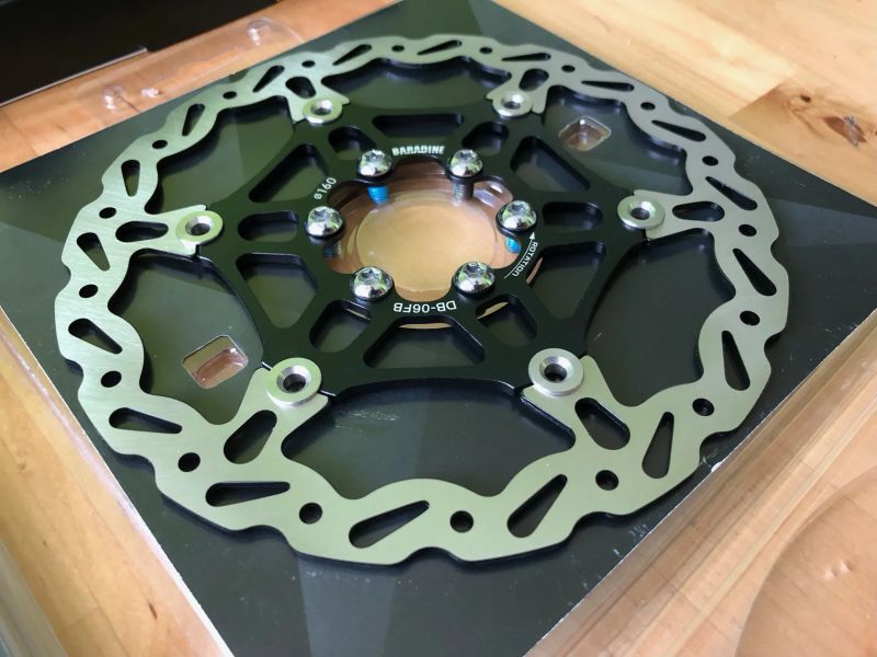 Kotouče EZmtb 160/180mm + BARADINE 160/160mm