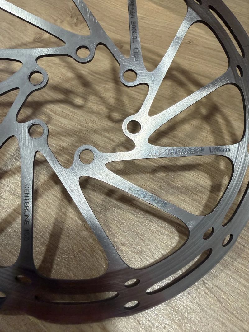 2 Brzdové kotouče SRAM Centerline Rounded - 160mm
