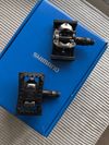 Pedály Shimano PD-M520 + Shimano SM-PD22 plastové platformy