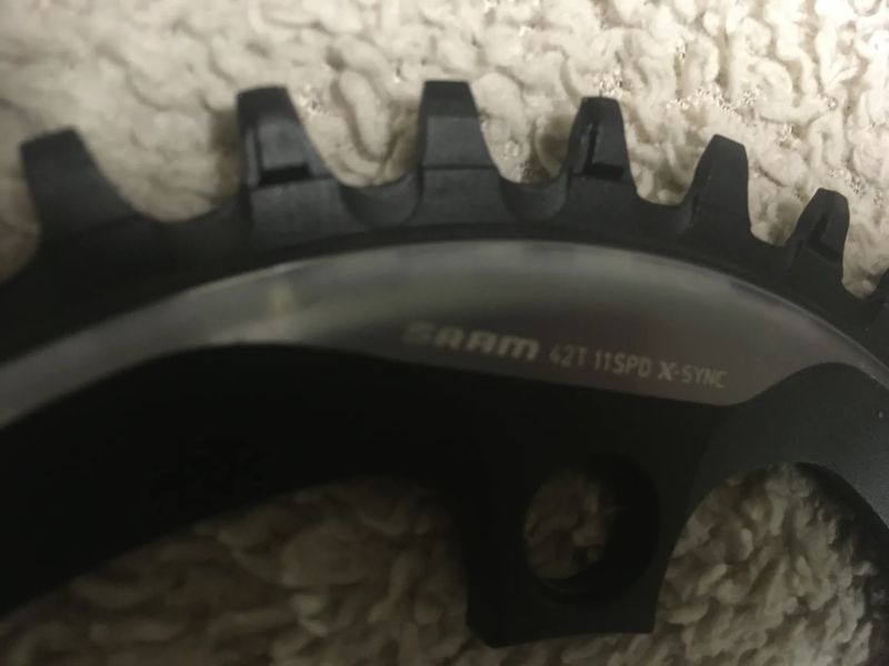 SRAM převodník X-Sync 11s 42z 110 BCD (Black)