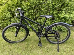 Dětské kolo KUbikes 20L MTB - Black (+blatníky a stojánek)
