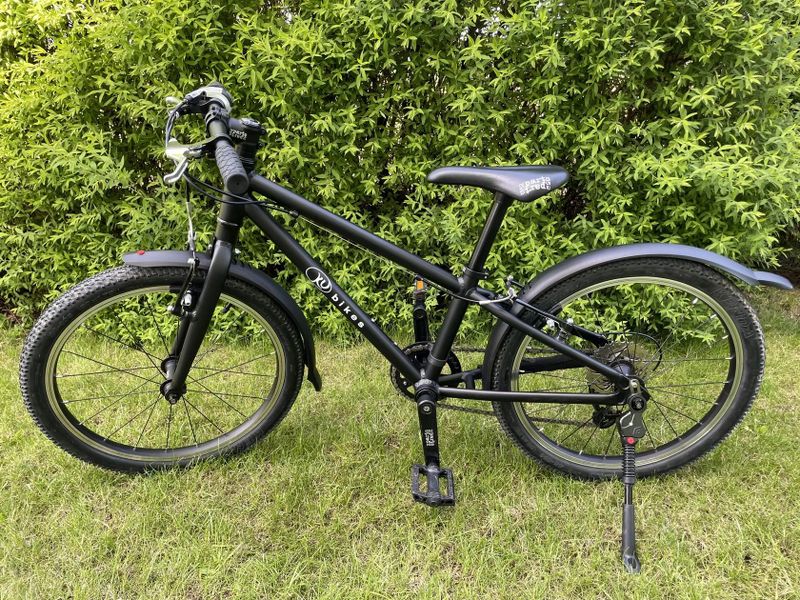 Dětské kolo KUbikes 20L MTB - Black (+blatníky a stojánek)