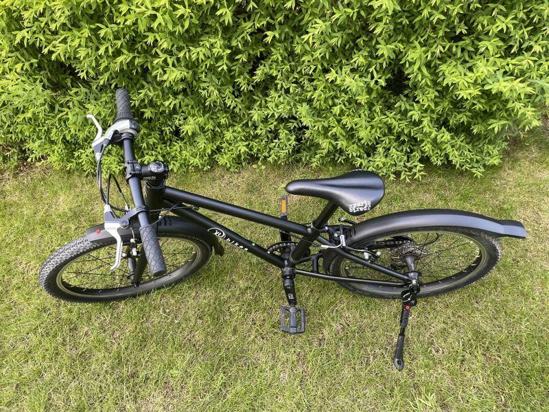 Dětské kolo KUbikes 20L MTB - Black (+blatníky a stojánek)
