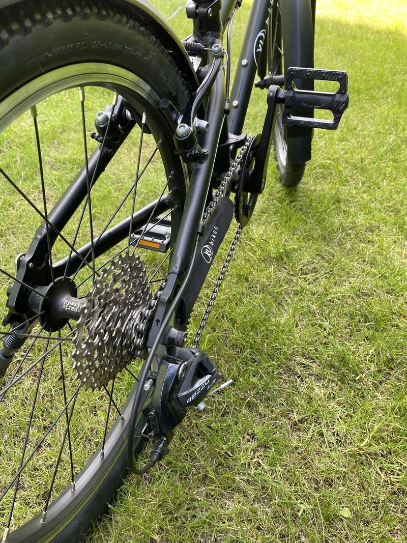 Dětské kolo KUbikes 20L MTB - Black (+blatníky a stojánek)