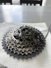 Sada komponentů pohonu 2x11 Shimano XT / SLX – kazeta, převodníky, řetěz