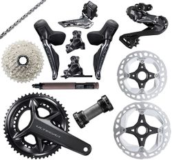 KOUPÍM kompletní sestavu Shimano Ultegra Di2