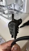 MTB kotoučové brzdy Shimano BR-MT500, páky BL-MT501 + kotouče 160 a 180 mm - POUŽITÉ