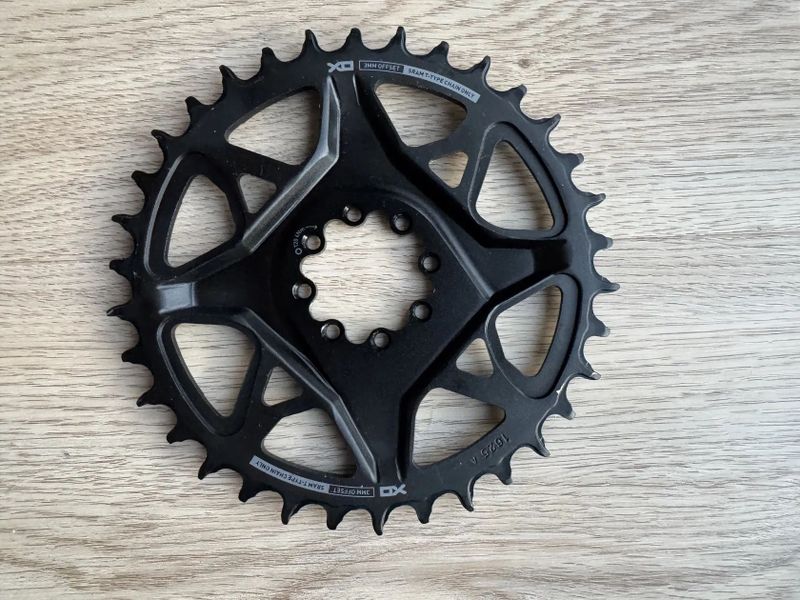 34T (single) on SRAM XO Eagle Transmission crankset