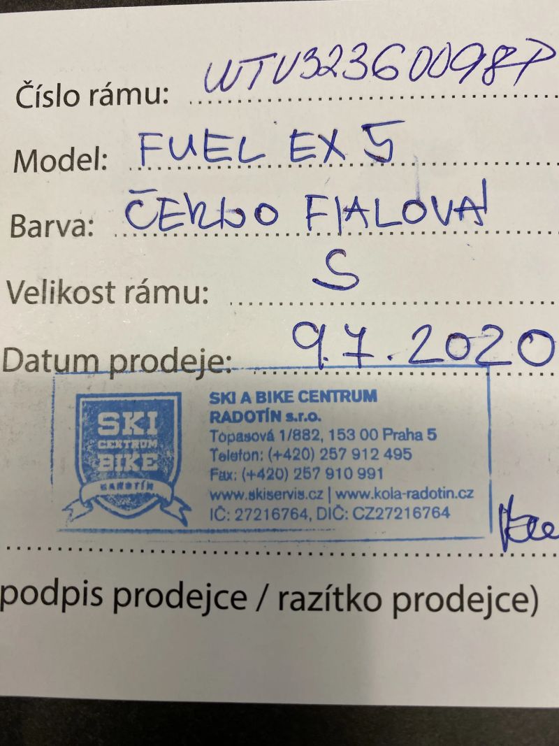 Trek Fuel ex 5