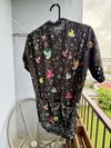 Alé dres černý+barevný dámský, vel.S