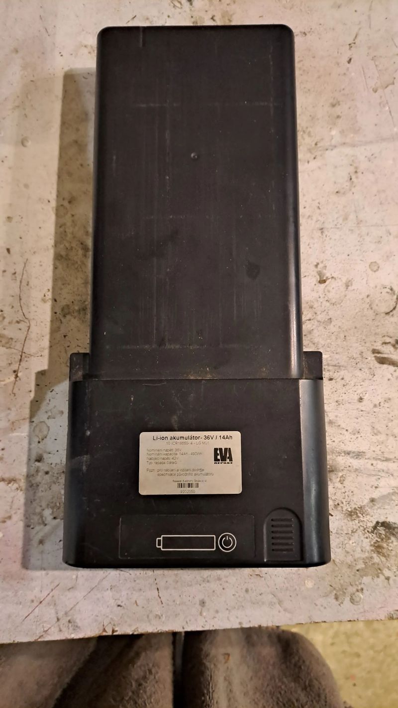 akumulátor do elektrokola - na nosič - 14 Ah