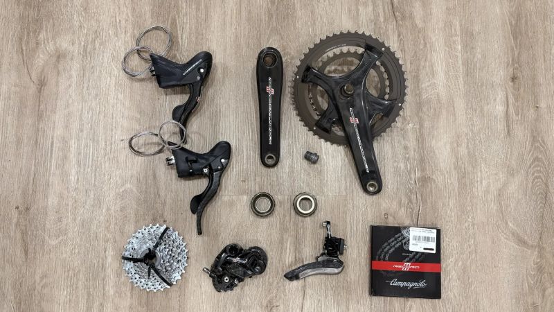Sada Campagnolo Record 11s (2x11) na ráfkové brzdy