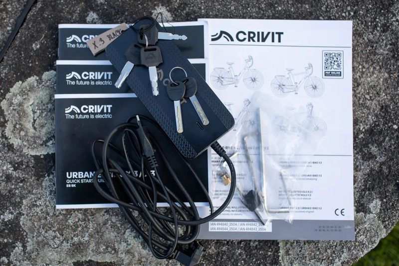 CRIVIT® Městské elektrokolo X.3 Belt Drive