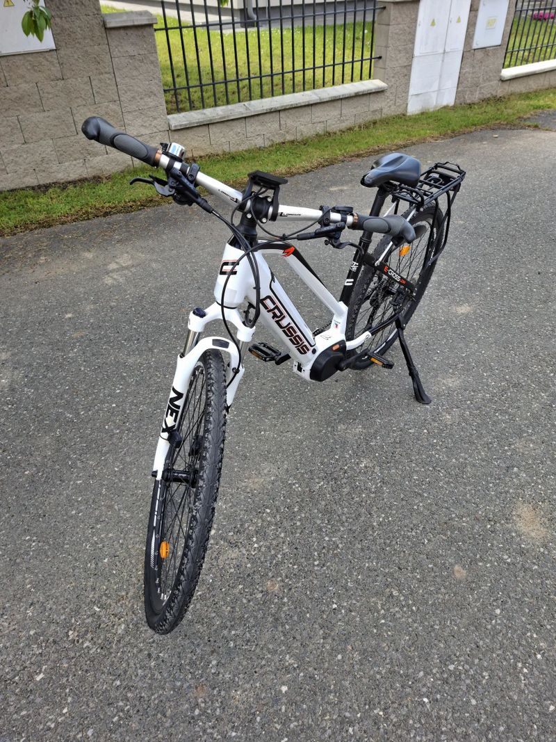 Crussis e-Cross Low 7.8 brzdy SLX