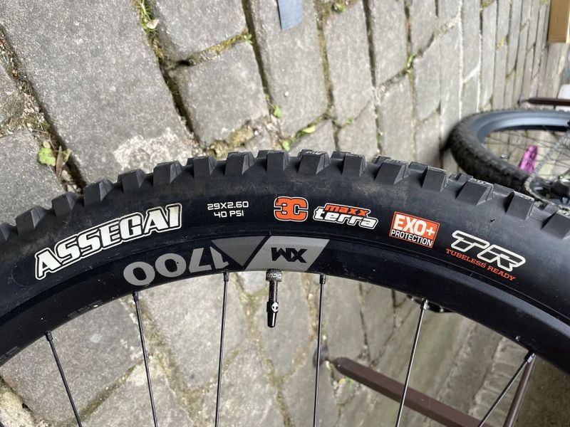 Maxxis DHR II 29x2.6 3C MaxxTerra, ASSEGAI 29x2.6 3C MaxxTerra