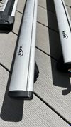 Nosič kol Atera + Střešní nosič Hakr + HAKR Nosič lyží pro 6 párů + HAKR Nosič lyží pro 6 párů
