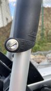 Nosič kol Atera + Střešní nosič Hakr + HAKR Nosič lyží pro 6 párů + HAKR Nosič lyží pro 6 párů