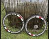 Zapletená kola Carbomania R50, 50mm na galdách, shimano ořech