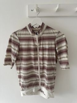 Cyklistický dres Pas Normal Studios Essential Jersey - Off White Stripe - vel XL